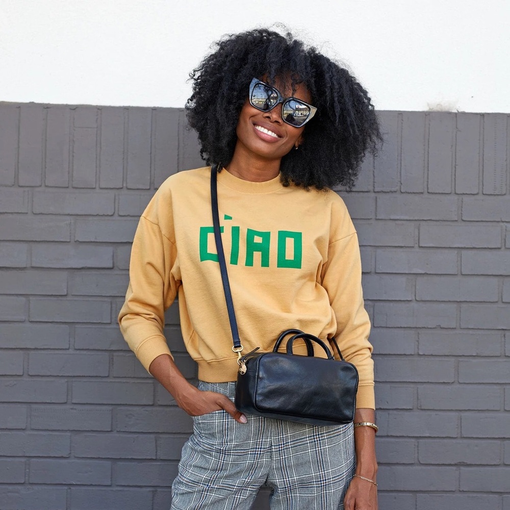 Clare V Le Drop Ciao Sweatshirt